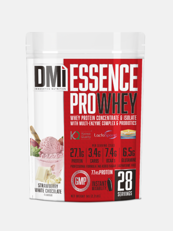 ESSENCE PRO WHEY Strawberry White Chocolate - 1kg - DMI Nutrition