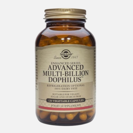 Advanced Multi-Billion Dophilus – 120 cápsulas – Solgar