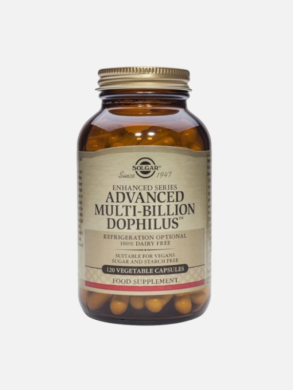 Advanced Multi-Billion Dophilus - 120 cápsulas - Solgar