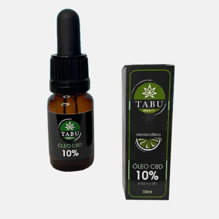 Óleo CBD 10% – 10 ml – TABU