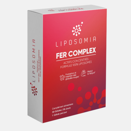 IRON COMPLEX – 30 cápsulas – Liposomia