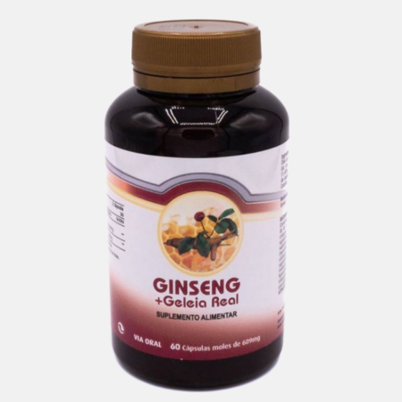 Ginseng + Geleia Real – 60 cápsulas – DaliPharma