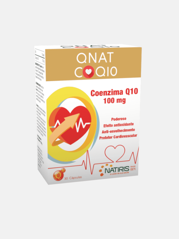 QNAT CoQ 10 100mg - 30 cápsulas - Natiris