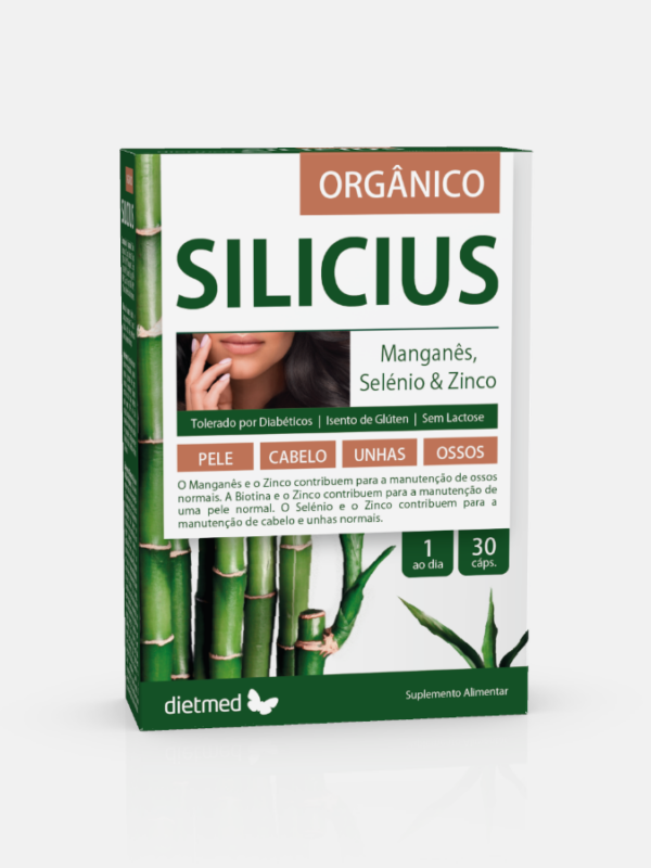 Silicius Orgânico - 30 cápsulas - DietMed