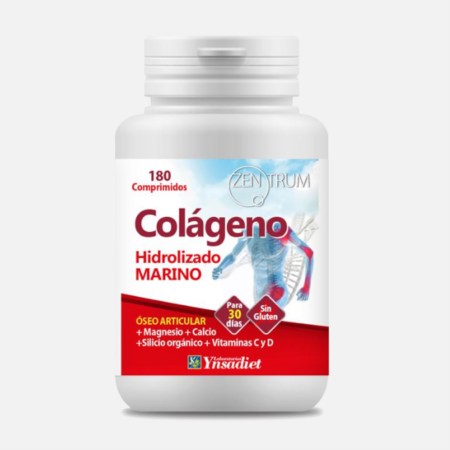 Colagénio Hidrolizado Marinho – 180 comprimidos – Zentrum