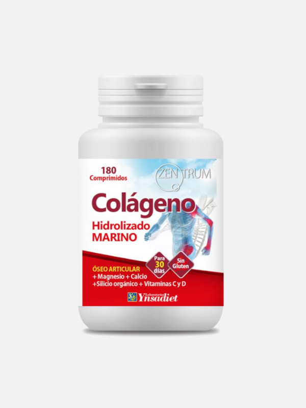 Colagénio Hidrolizado Marinho - 180 comprimidos - Zentrum