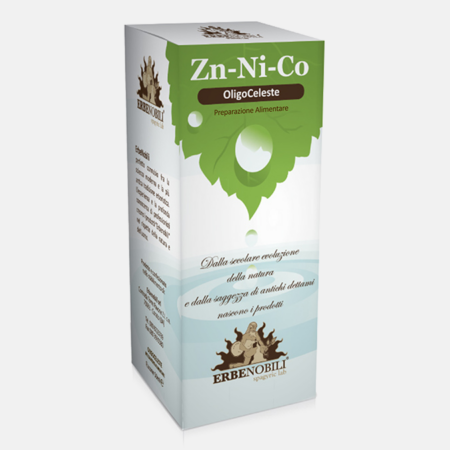 OLIGOCELESTE Zn Ni Co (Zinco Niquel Cobalto) – 50ml – Erbenobili