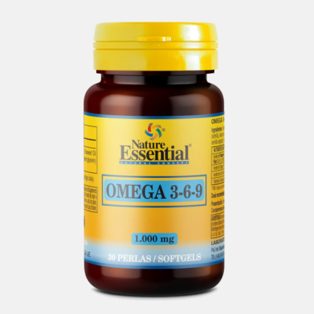 Omega 3-6-9 1000 mg – 30 cápsulas – Nature Essential