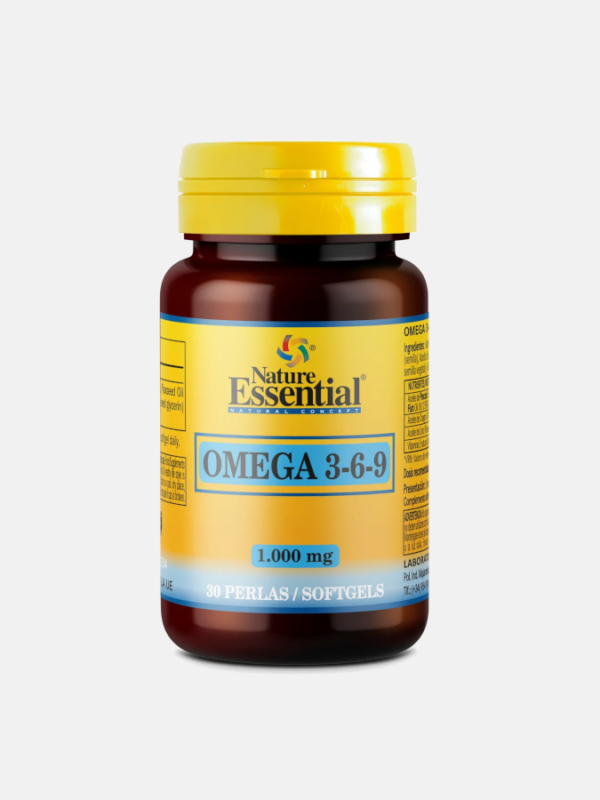 Omega 3-6-9 1000 mg - 30 cápsulas - Nature Essential