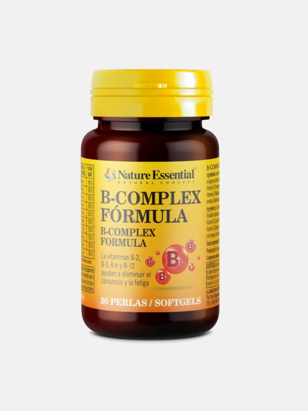 B Complex Formula 500mg - 30 cápsulas - Nature Essential