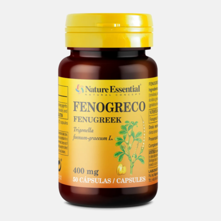 Feno Grego 400 mg – 50 cápsulas – Nature Essential