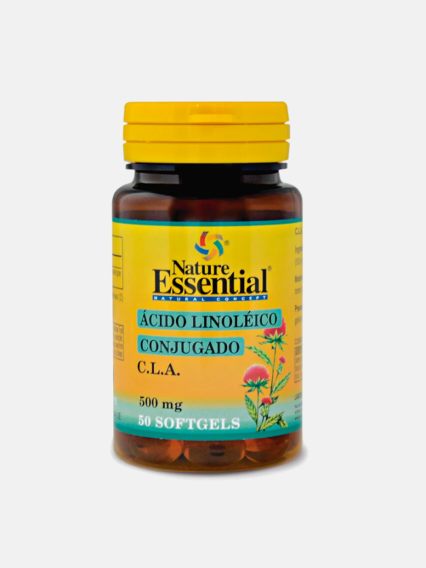 CLA 500 mg - 50 cápsulas - Nature Essential