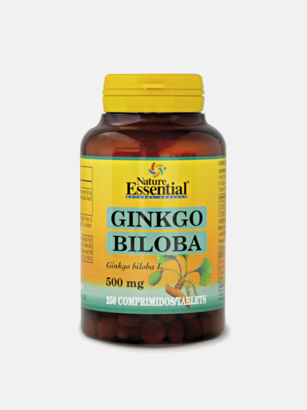 Ginkgo biloba 500mg - 250 comprimidos - Nature Essential