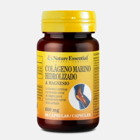 Colagénio Marinho 600 mg – 60 cápsulas – Nature Essential
