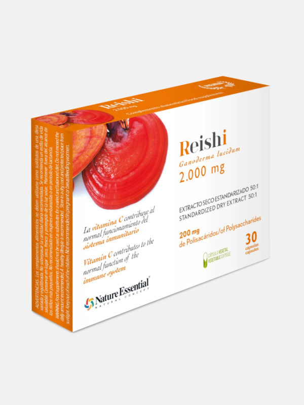 Reishi 2000 mg - 30 cápsulas - Nature Essential
