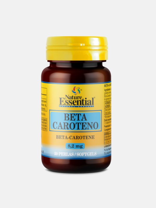 Beta-Caroteno 8,2 mg - 50 cápsulas - Nature Essential