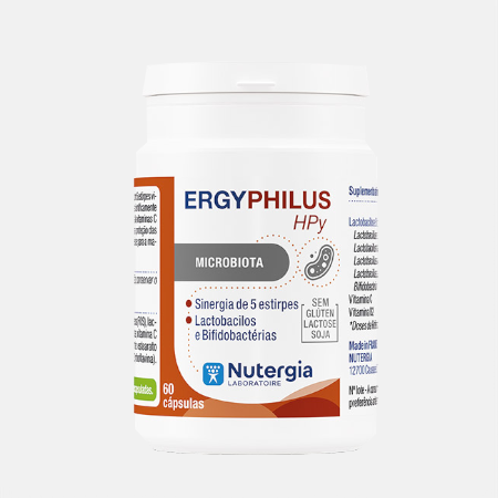 ERGYPHILUS HPy – 60 cápsulas – Nutergia