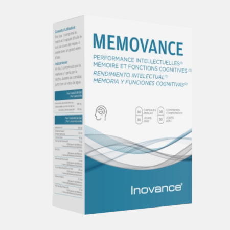 Inovance MEMOVANCE – 30 cápsulas + 30 comprimidos – Ysonut