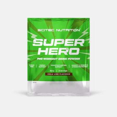 Superhero Cola Lime – 9,5g – Scitec Nutrition