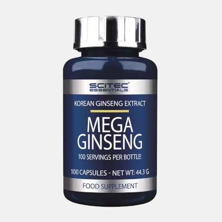 Mega Ginseng – 100 cápsulas – Scitec Nutrition