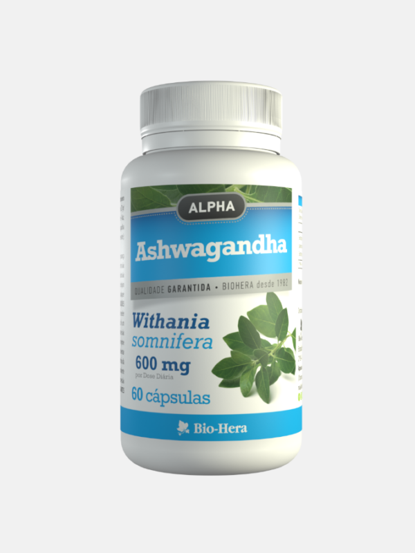 Alpha Ashwagandha - 60 cápsulas - Bio-Hera