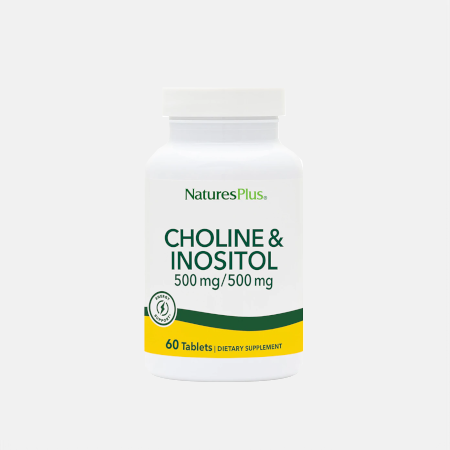 Colina Inositol 500 mg – 60 comprimidos – Natures Plus