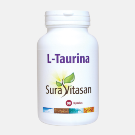 L-Taurina – 90 cápsulas – Sura Vitasan