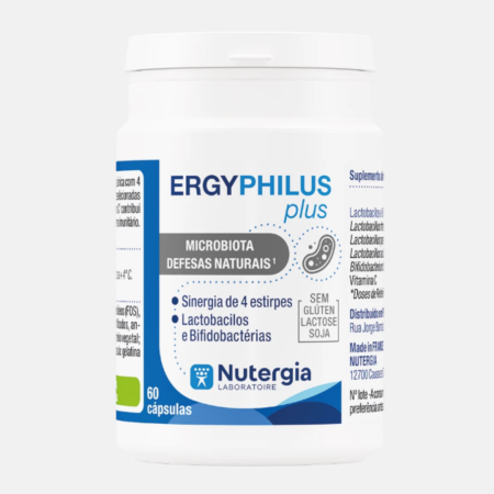Ergyphilus Plus – 60 cápsulas – Nutergia