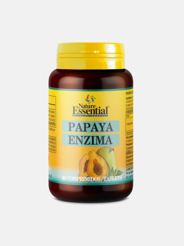 Papaia enzima - 60 comprimidos - Nature Essential