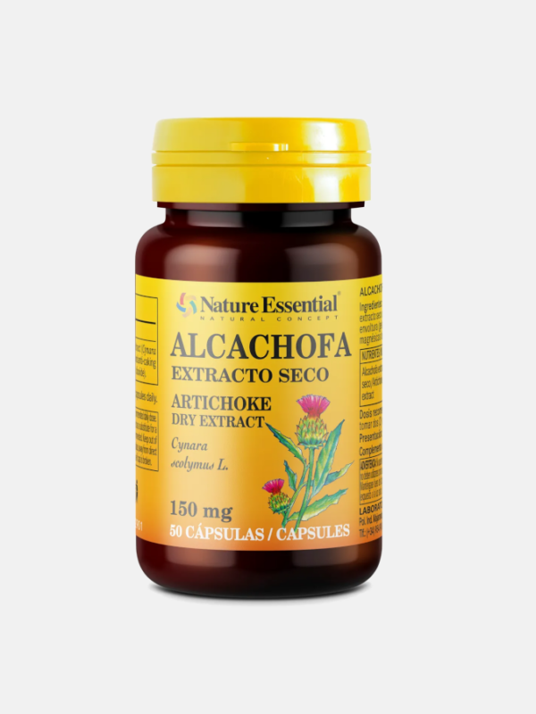 Alcachofra 150 mg - 50 cápsulas - Nature Essential
