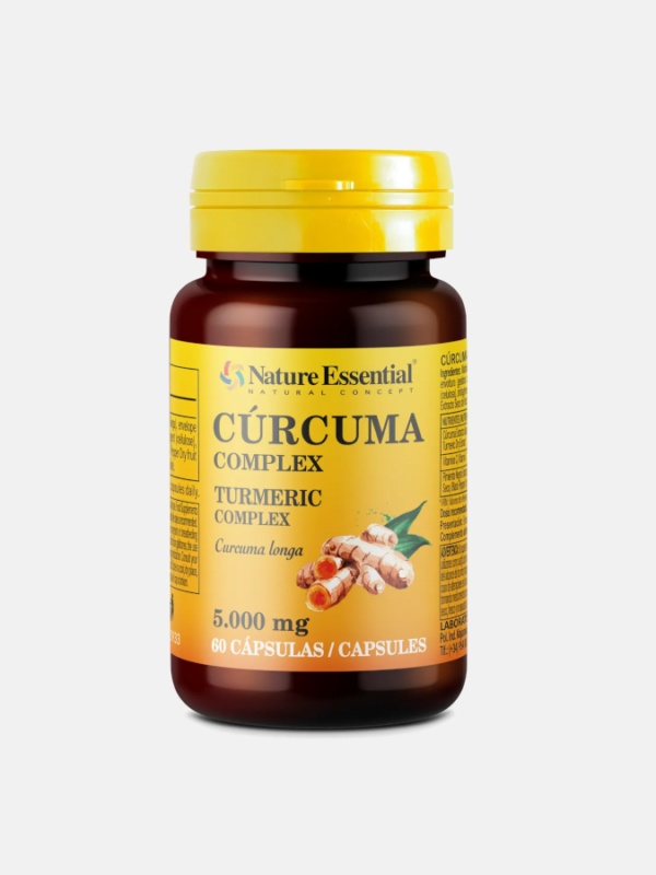 Curcuma Complex 5000 mg - 60 cápsulas - Nature Essential