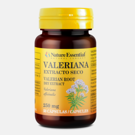Valeriana 250 mg – 50 cápsulas – Nature Essential