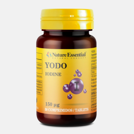 Iodo 150 mcg – 50 comprimidos – Nature Essential