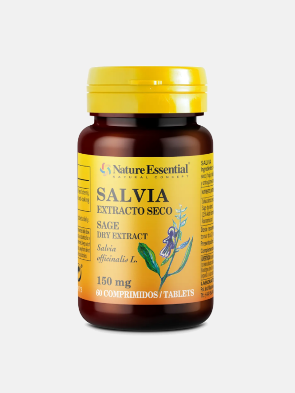 Salvia 150 mg - 60 comprimidos - Nature Essential