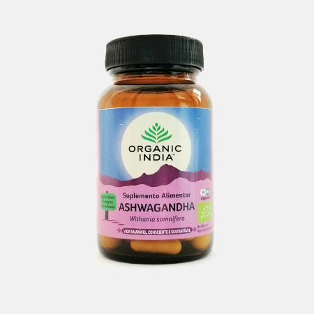 Ashwagandha Bio – 90 cápsulas – Organic India