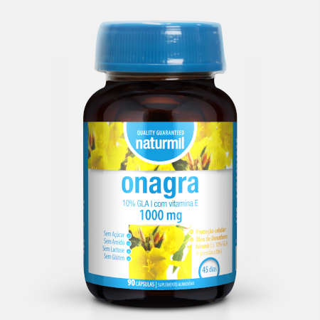 Onagra 1000 mg – 90 cápsulas – Naturmil
