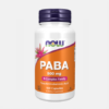 PABA - 100 cápsulas - Now
