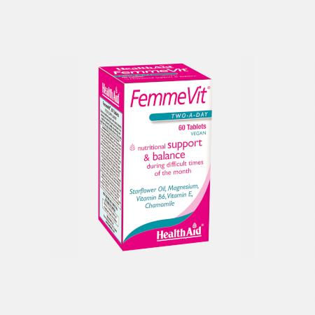 FemmeVit – 60 comprimidos – Health Aid