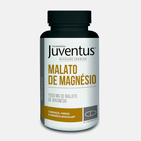 Juventus Premium Malato de Magnésio – 60 comprimidos – Farmodiética