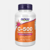 Vitamin C-500 Calcium Ascorbate - 100 cápsulas - Now