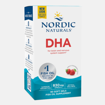 DHA – 90 cápsulas – Nordic Naturals