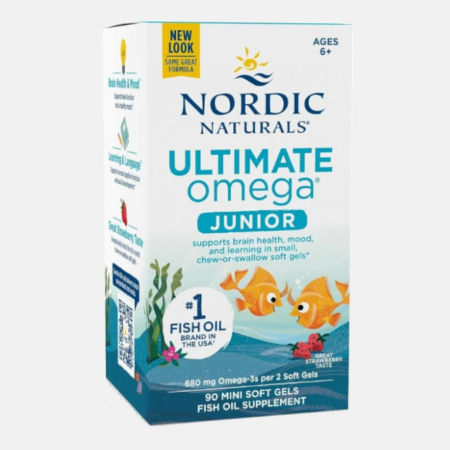 Ultimate Omega Junior – 90 cápsulas – Nordic Naturals