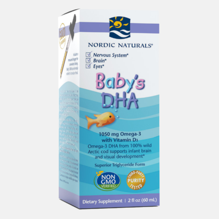 Baby´s DHA + Vitamin D3 – 60 ml – Nordic Naturals