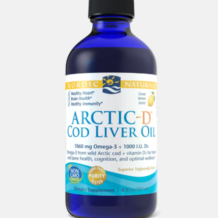 Arctic-D Cod Liver Oil – 237 ml – Nordic Naturals
