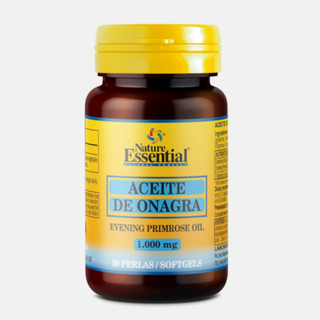 Óleo de Onagra 1000 mg – 30 cápsulas – Nature Essential