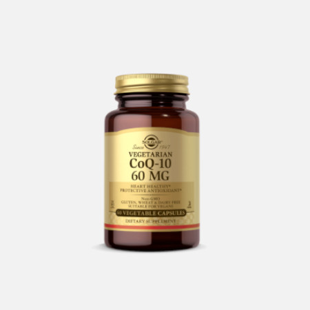Coenzima Q10 60 mg - 60 Cápsulas - Solgar