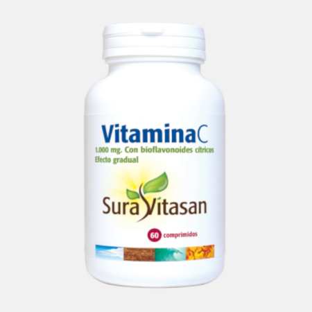 Vitamina C 1000mg – 60 comprimidos – Sura Vitasan