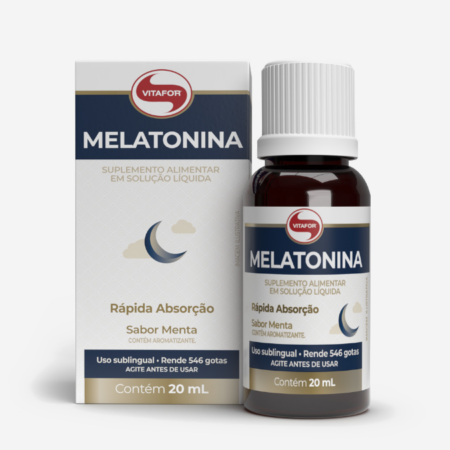 Melatonina Líquida – 20ml – Vitafor
