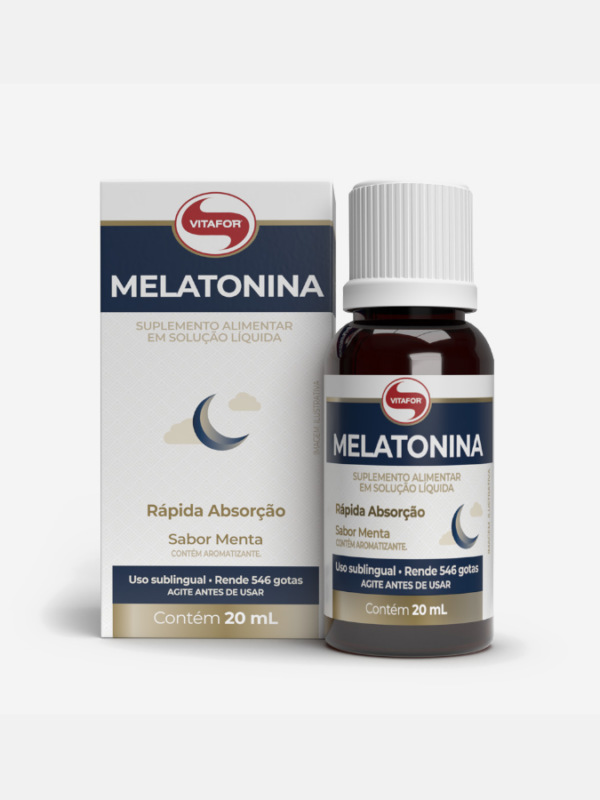 Melatonina Líquida - 20ml - Vitafor