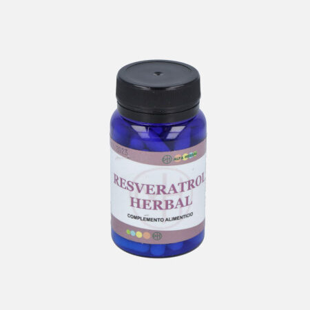 Resveratrol Herbal – 60 Cápsulas – Alfa Herbal